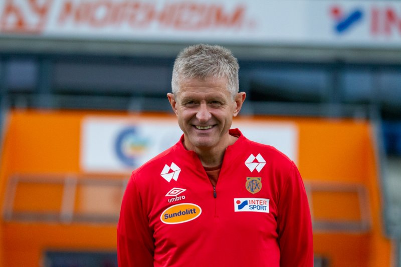 Trener: Lars Arne Nilsen. Foto: AaFK